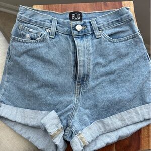 BDG Women's Light Blue Denim Overalls